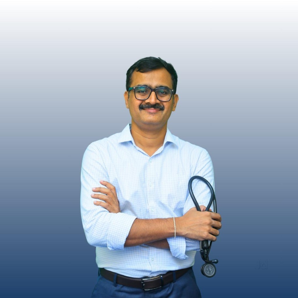Dr. Kamalakar Kosaraju - Best Cardiologist in Guntur | Angioplasty & Heart Care Specialist at Kothapet, Guntur